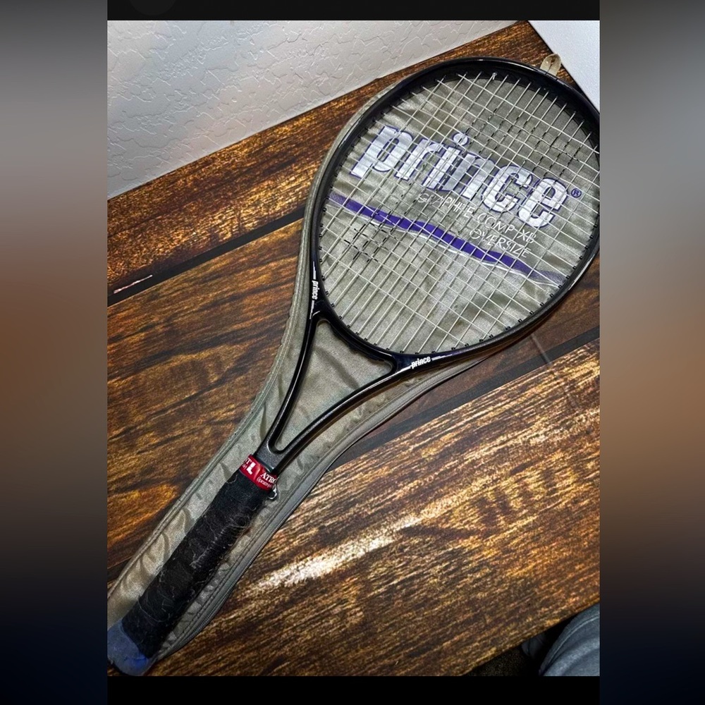USED - Tennis Racket w/ Matching Case - Picture 2 of 14